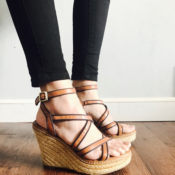 strappy wedge espadrilles